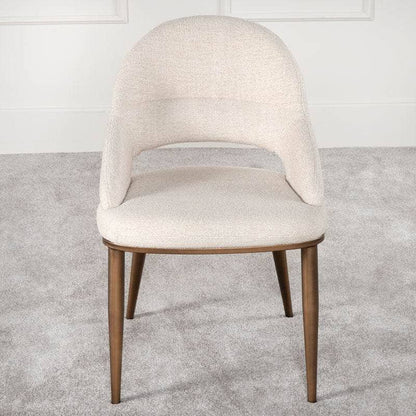 Furniture  -  Hayes Dining Chair - Cream  -  60418183