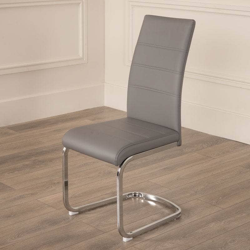 Furniture  -  Milano Dining Chair - Grey  -  60013584