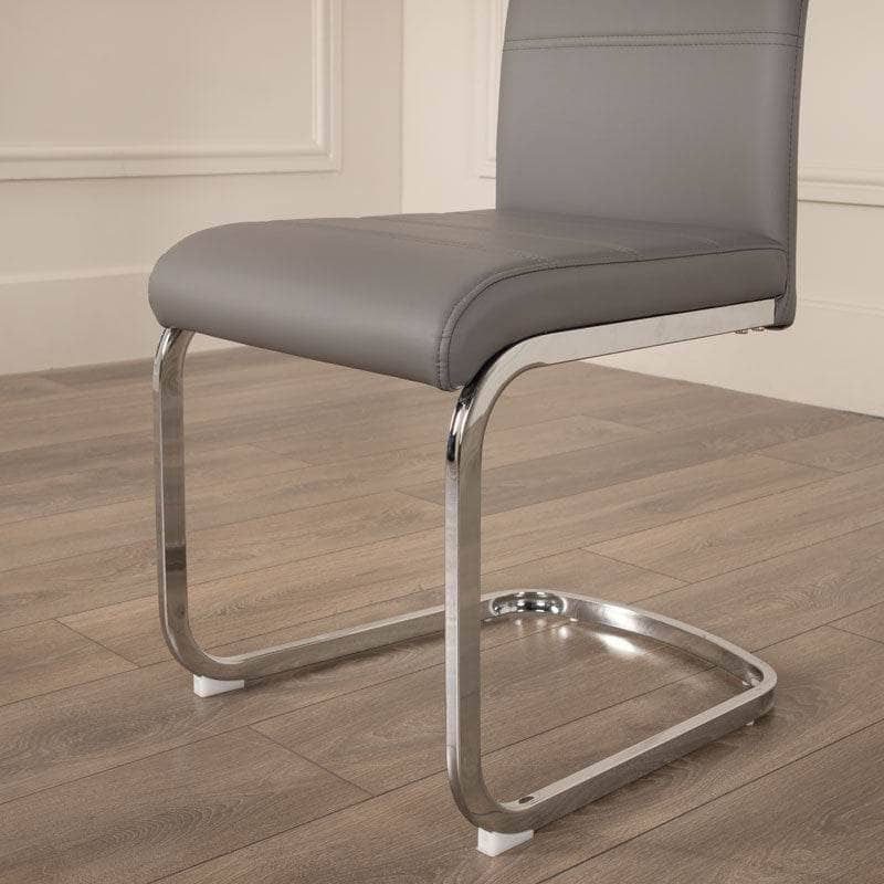 Furniture  -  Milano Dining Chair - Grey  -  60013584