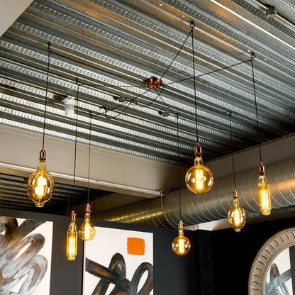 Lights  -  Caen 7 Light Cable Ceiling Light  -  60002878