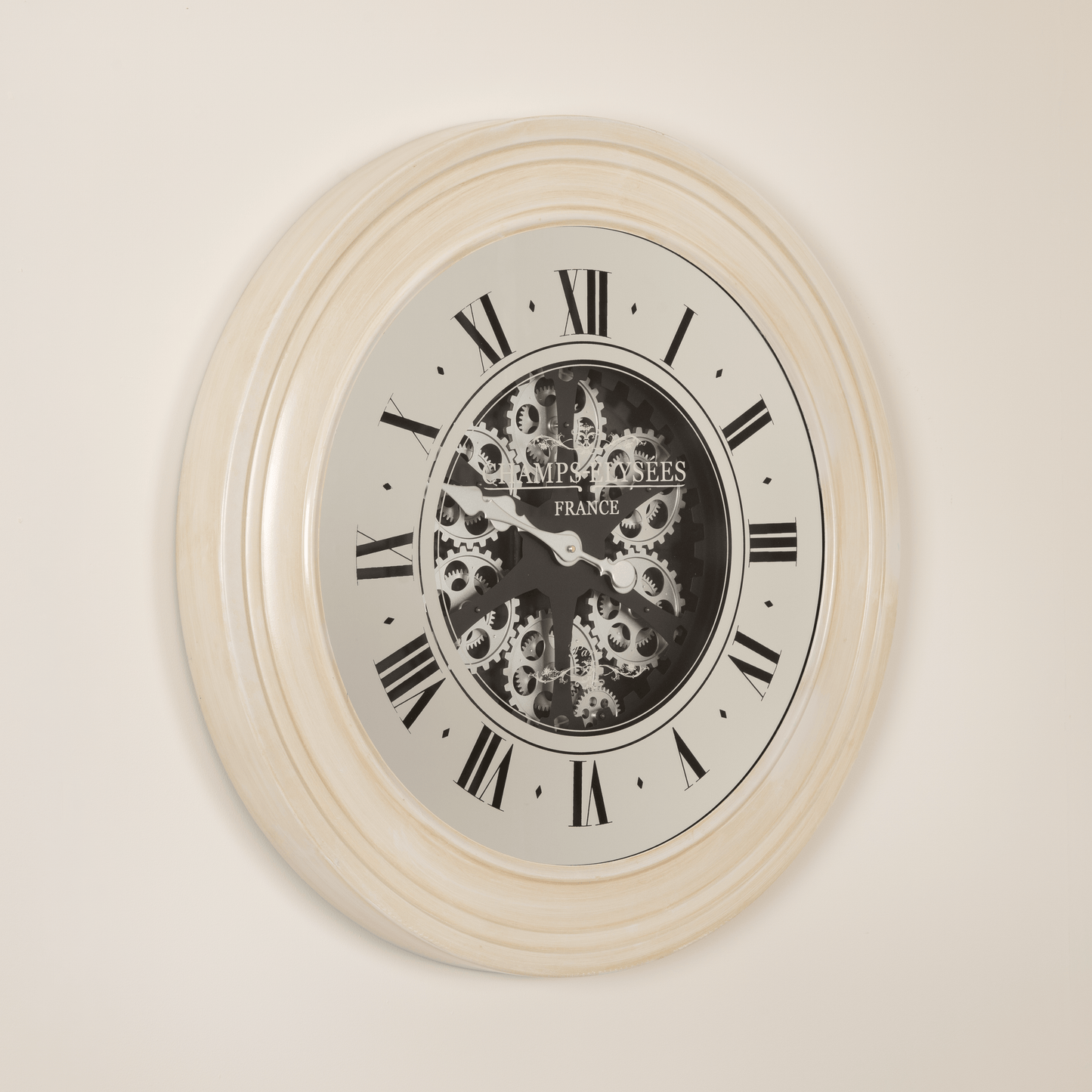Homeware  -  Cream Champs-Elysees Wall Clock - 80cm  -  60008119