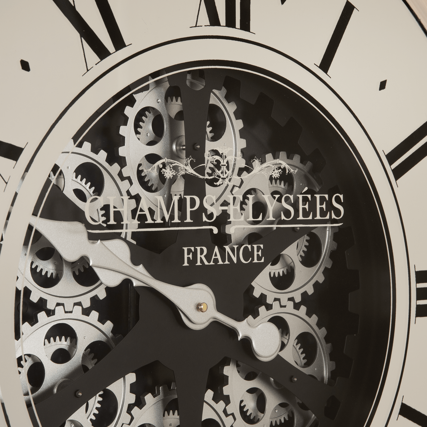 Homeware  -  Cream Champs-Elysees Wall Clock - 80cm  -  60008119