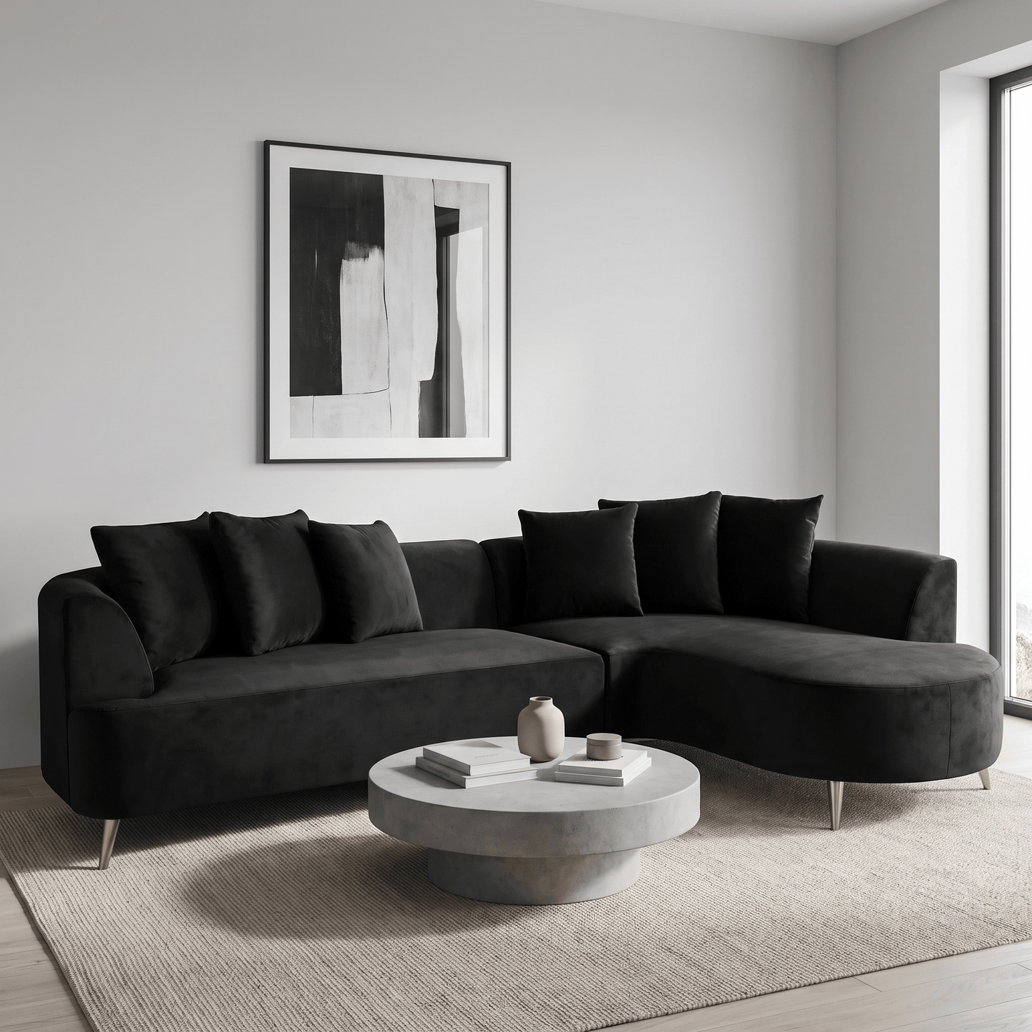 Furniture  -  IV Ada RHF Corner Sofa V529 - Future 85  -  60486586