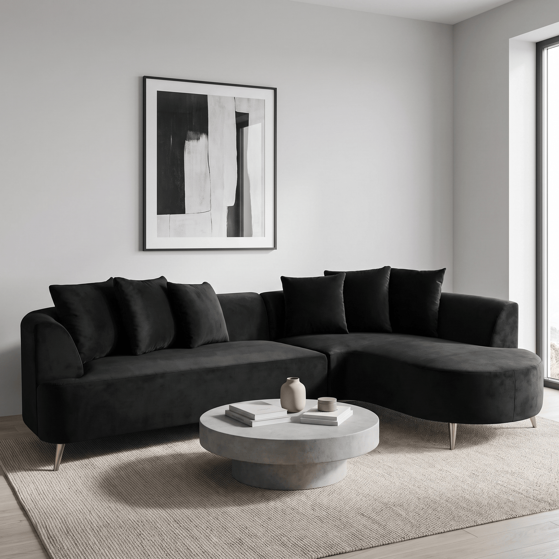 Furniture  -  IV Ada RHF Corner Sofa V529 - Future 85  -  60486586