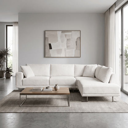 Furniture  -  IV Bonnie RHF Corner Sofa V2538 - Solo 102  -  60486592