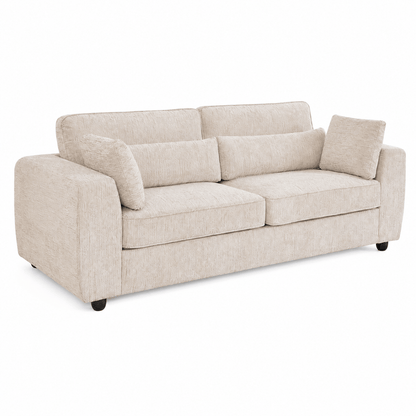 Furniture  -  Esmerelda 3 Seater Sofa - Cream  -  60486601