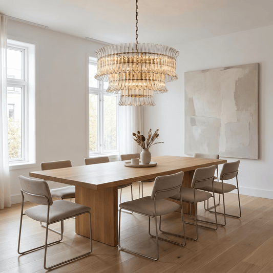 Lights  -  YS 10-1733-16 Iron & Clear Glass 16 Light Chandelier  -  60486007
