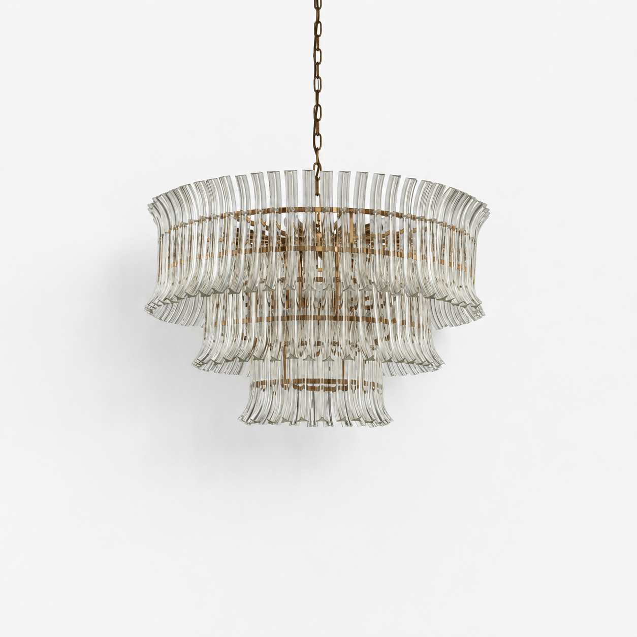 Lights  -  YS 10-1733-16 Iron & Clear Glass 16 Light Chandelier  -  60486007