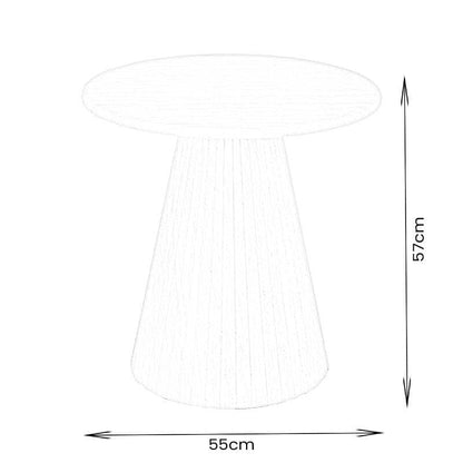 Furniture  -  Jasmine Side Table - Natural  -  60013538