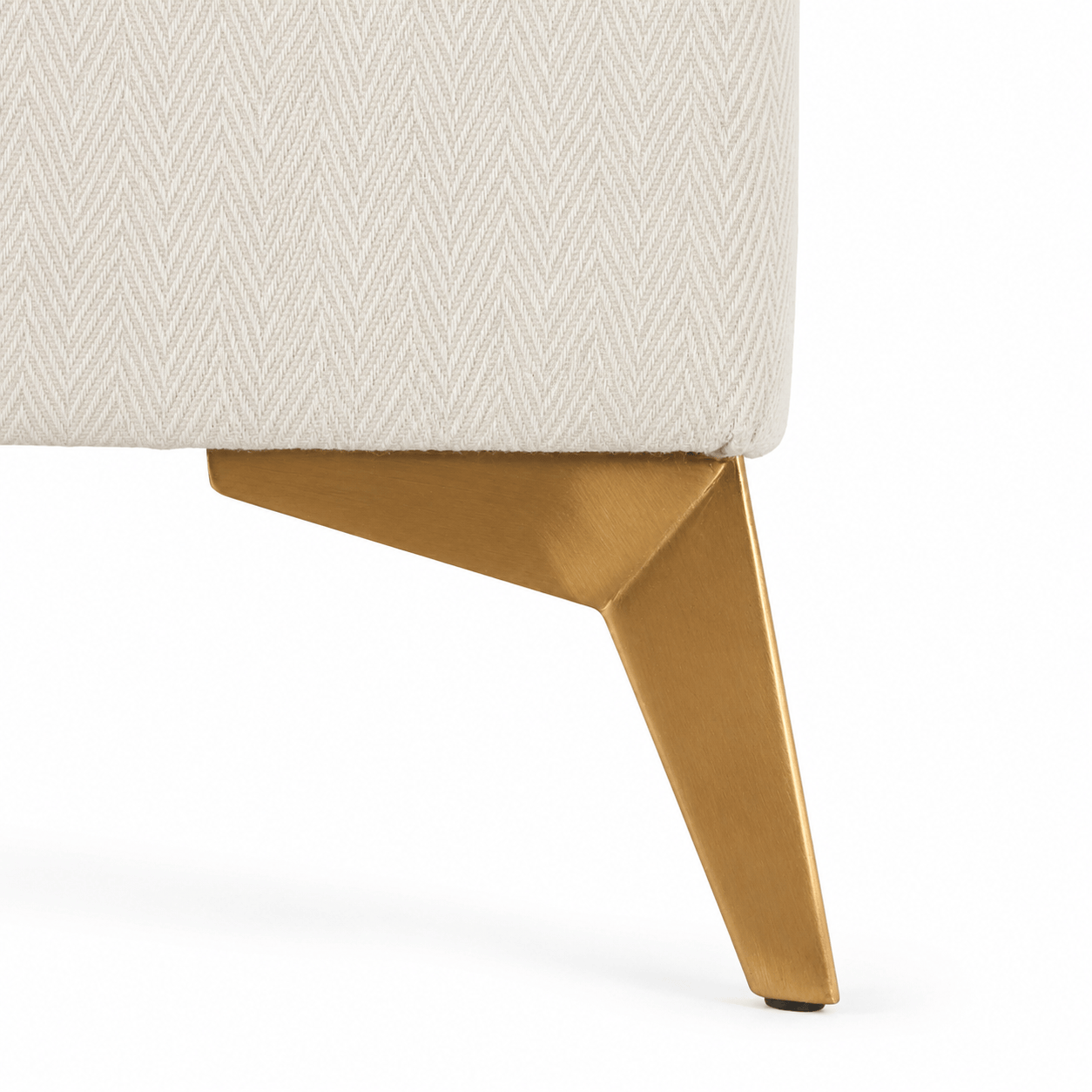 Furniture  -  Jude King Size Bedframe - Cream  -  60487290