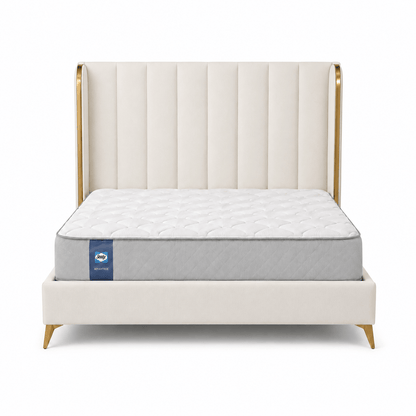 Furniture  -  Jude King Size Bedframe - Cream  -  60487290