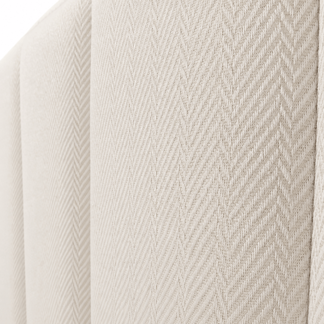 Furniture  -  Jude King Size Bedframe - Cream  -  60487290