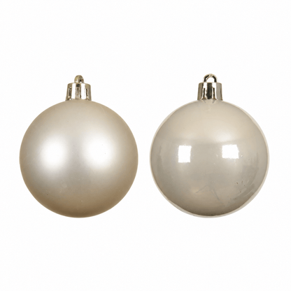 Christmas  -  Pearl Baubles Pack of 12 - 6cm  -  60487479
