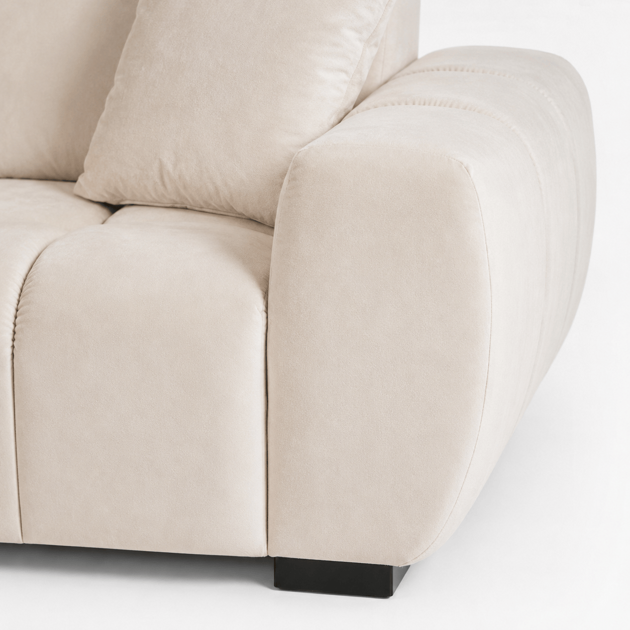 Furniture  -  Khai 3 Seater Sofa - Cream  -  60486595