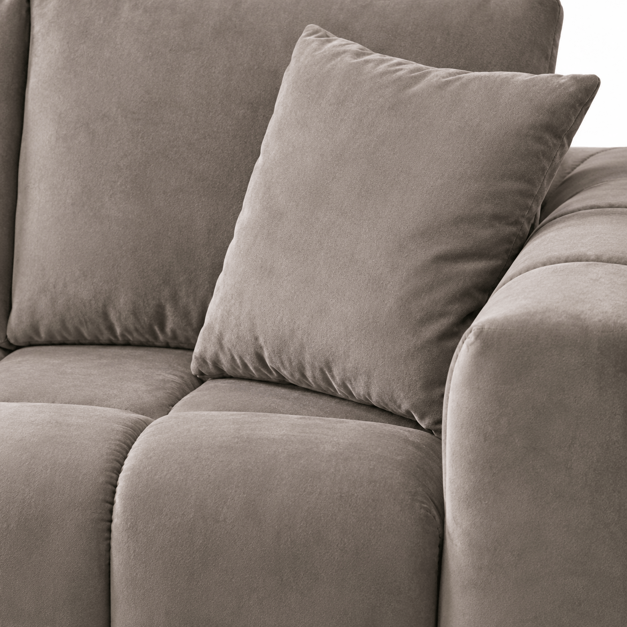 Furniture  -  Khai 3 Seater Sofa - Grey  -  60486597