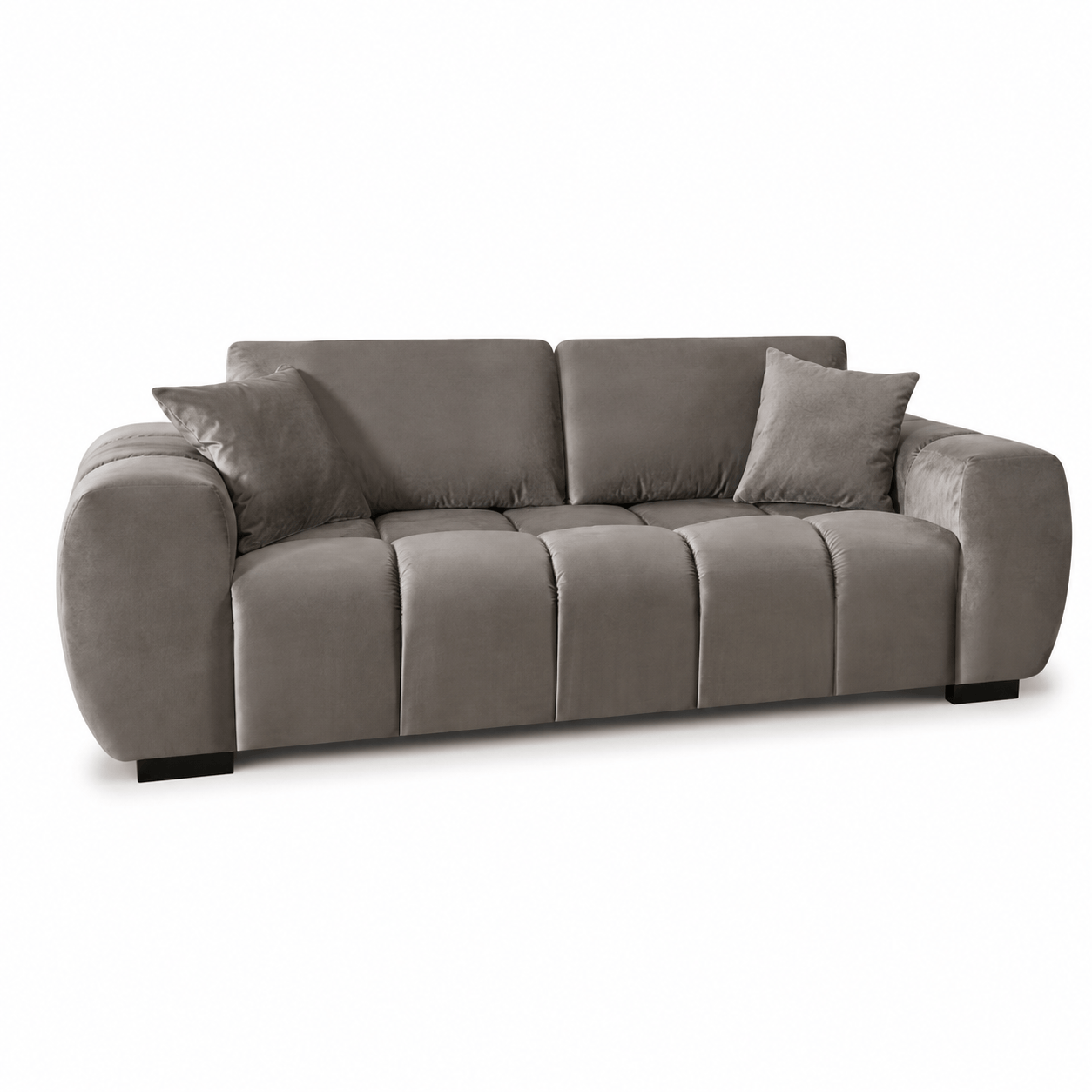 Furniture  -  Khai 3 Seater Sofa - Grey  -  60486597