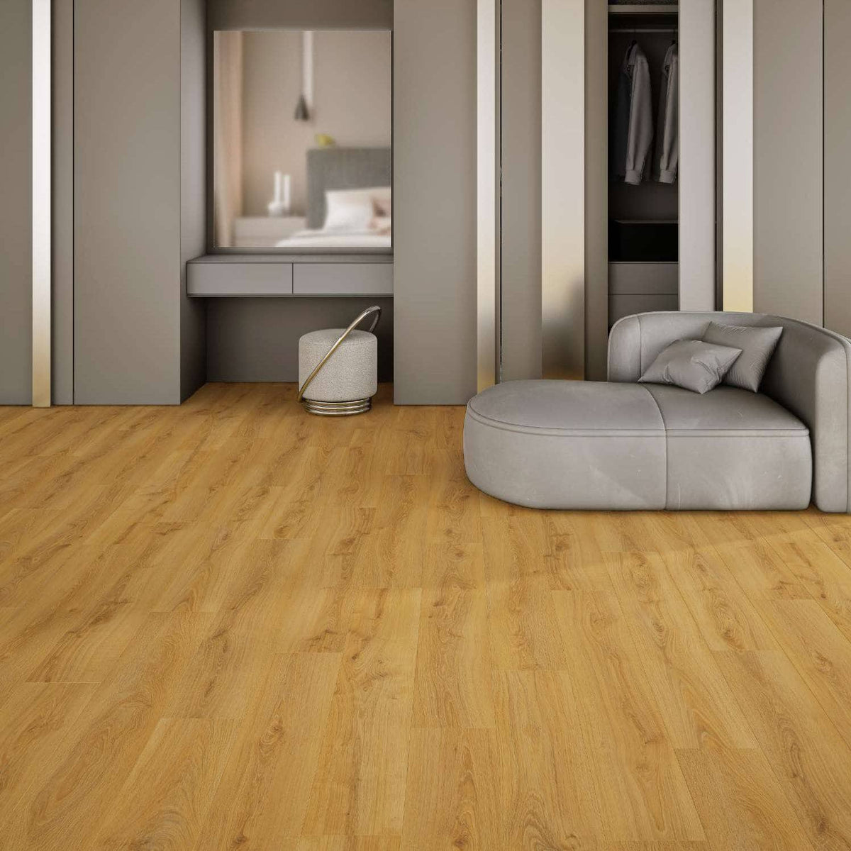 Flooring & Carpet  -  Krono Atlantic Antique Parioli Oak 8mm Laminate Flooring (2.26m² Pack)  -  60487600