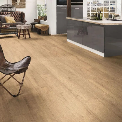 Flooring & Carpet  -  Krono Atlantic Sundance Oak 8mm Laminate Flooring (2.26m² Pack)  -  60487602
