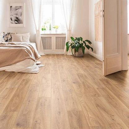 Flooring & Carpet  -  Krono Firebrand Oak 12mm Laminate Flooring (1.51m² Pack)  -  60487607