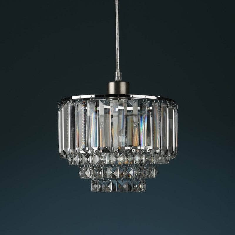 Lights  -  Cybil Crystal Easy Fit Pendant Light Shade  -  50155816