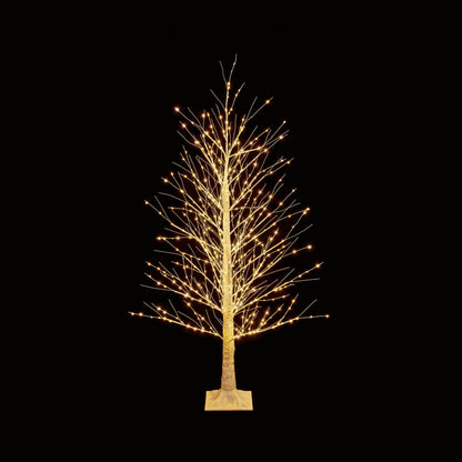 Christmas  -  LED Warm White Twinkle Birch Tree - 5.9 Ft  -  60012274