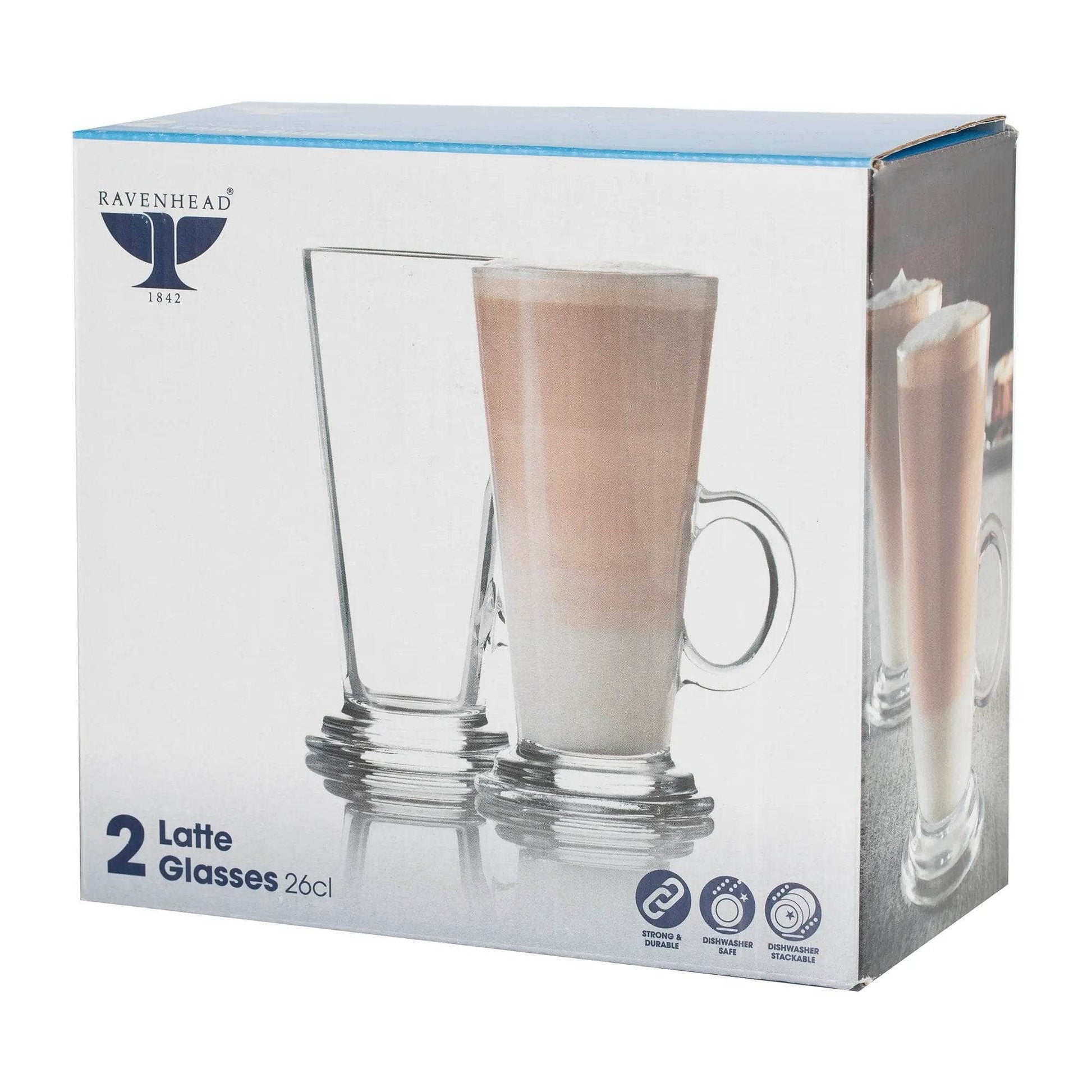 Kitchenware  -  Latte Glass Set Of 2  -  60001201