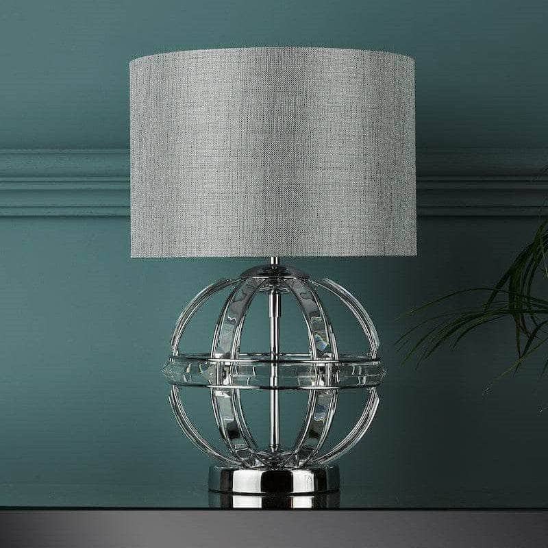 Lights  -  Laura Ashley Aidan Glass Table Lamp  -  60001069