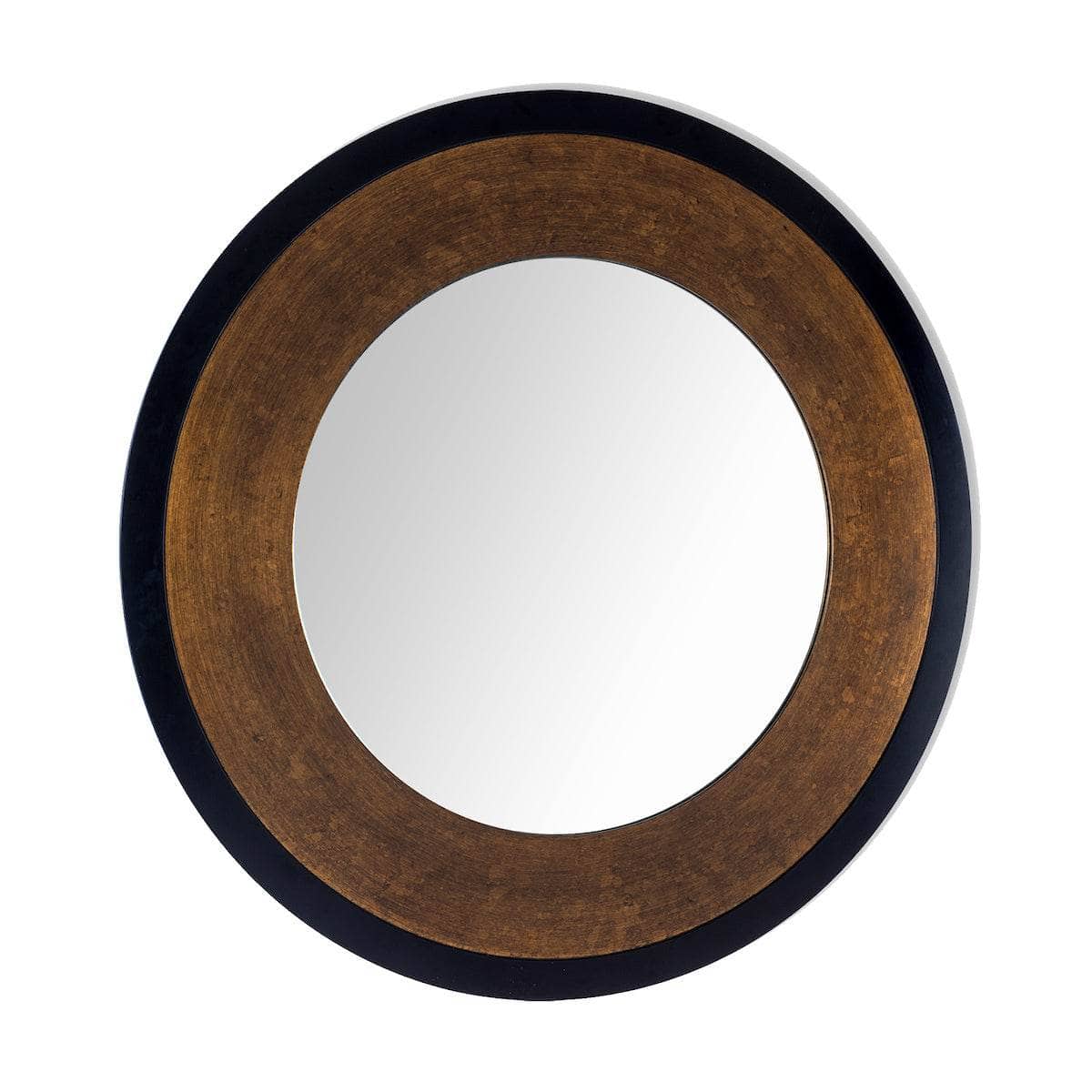 Mirrors  -  Laura Ashley Cara Round Mottled Bronze Mirror  -  60006282