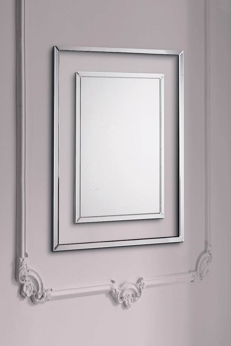 Mirrors  -  Laura Ashley Evie Rectangle Mirror  -  60006284