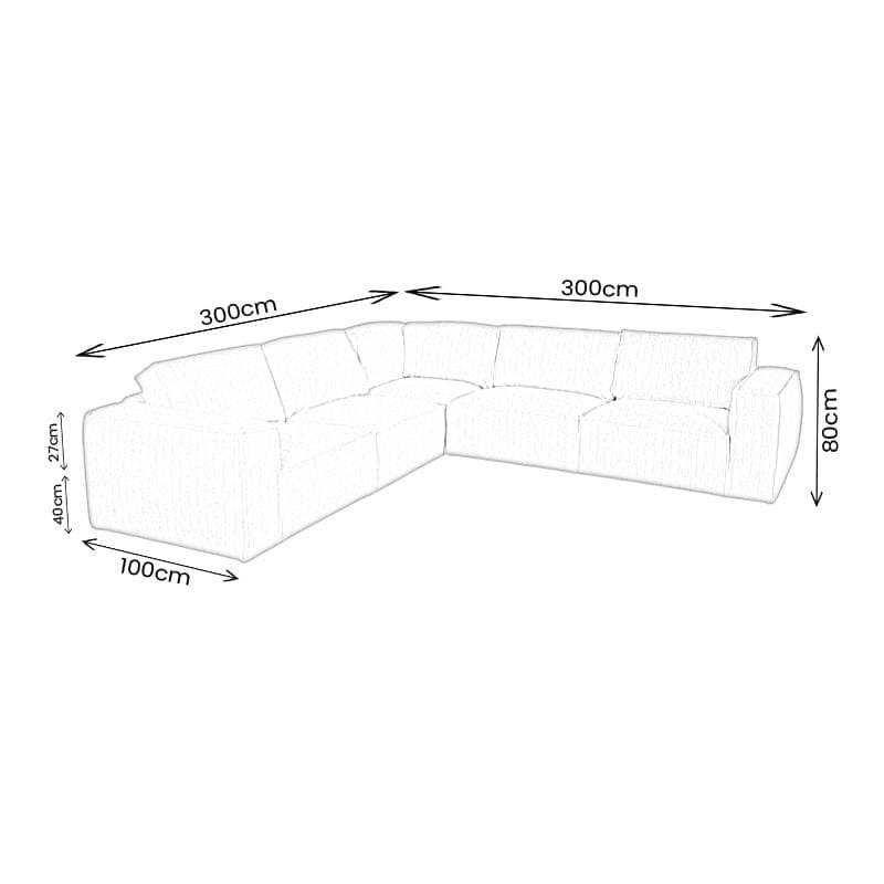 Furniture  -  Leanne Corner Sofa  -  60484723