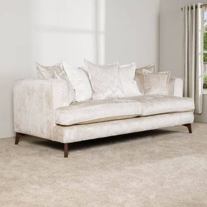 Furniture  -  Leon 4 Seater Sofa - Oyster  -  60009717