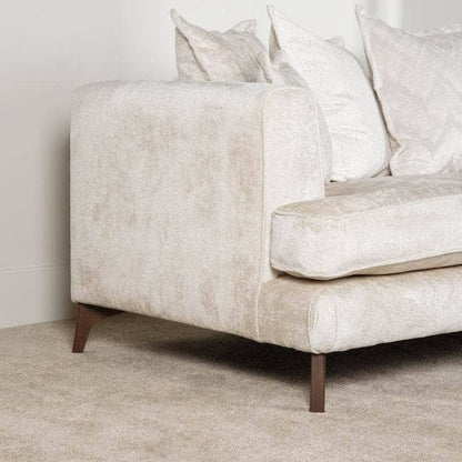 Furniture  -  Leon 4 Seater Sofa - Oyster  -  60009717