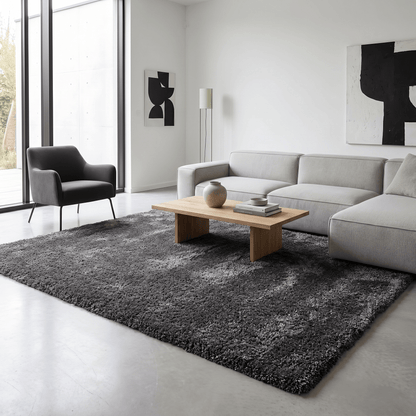 Rugs  -  IK Serenade Dark Grey Rug - Multiple Size  - 
