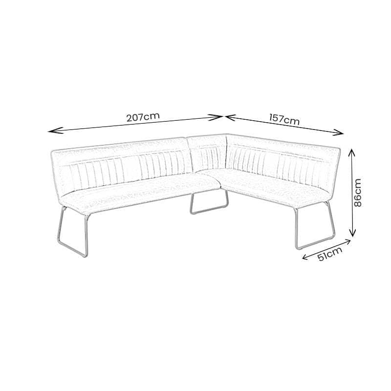 Furniture  -  Lincoln Corner Dining Set  - 