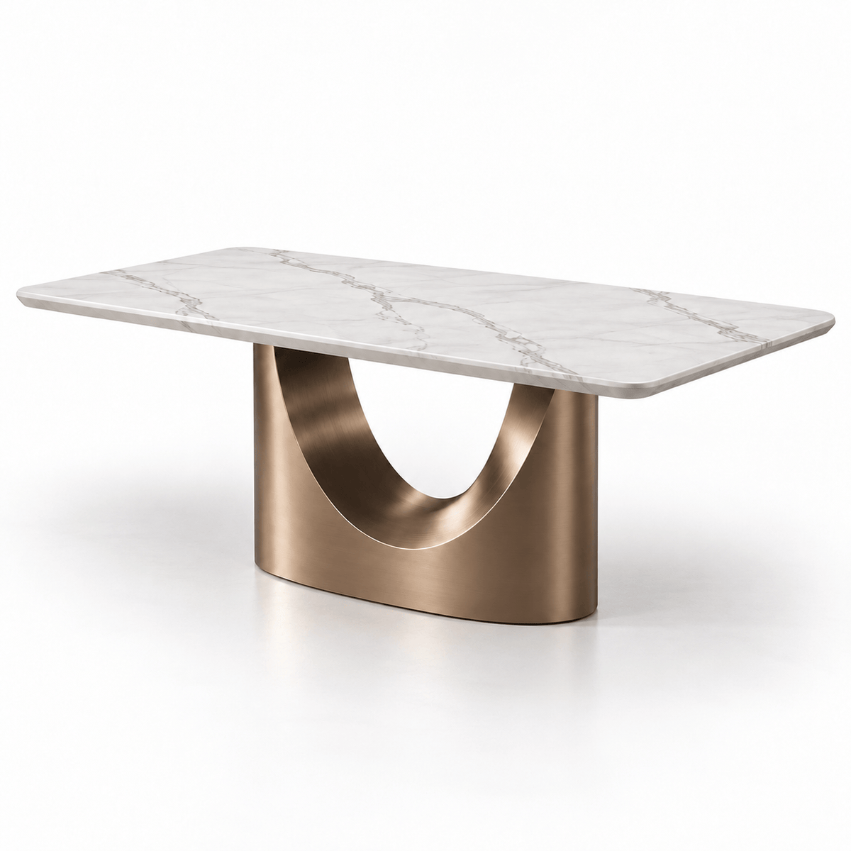 Active  -  Lorenzo 200cm Dining Table - Bronze  -  60487316