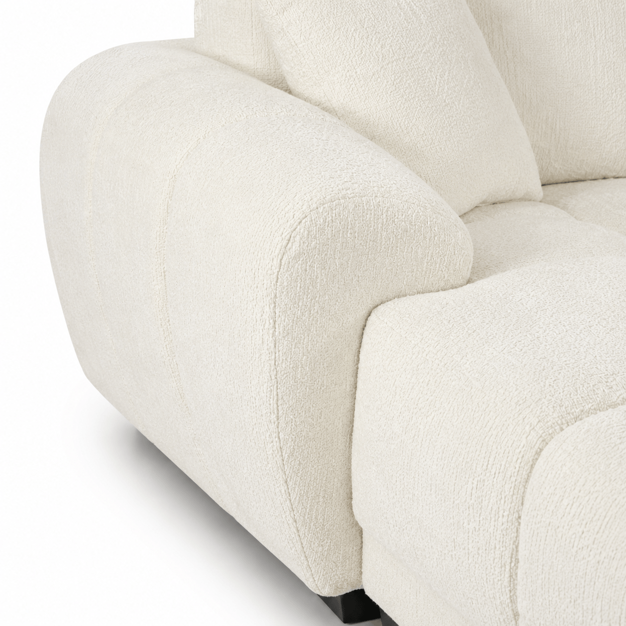 Furniture  -  Maeve U-Shape Ottoman Sofa - Cream  -  60486573
