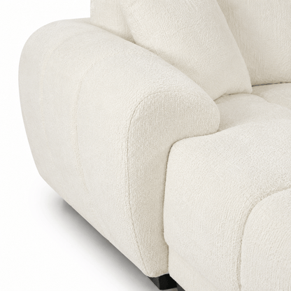 Furniture  -  Maeve U-Shape Ottoman Sofa - Cream  -  60486573
