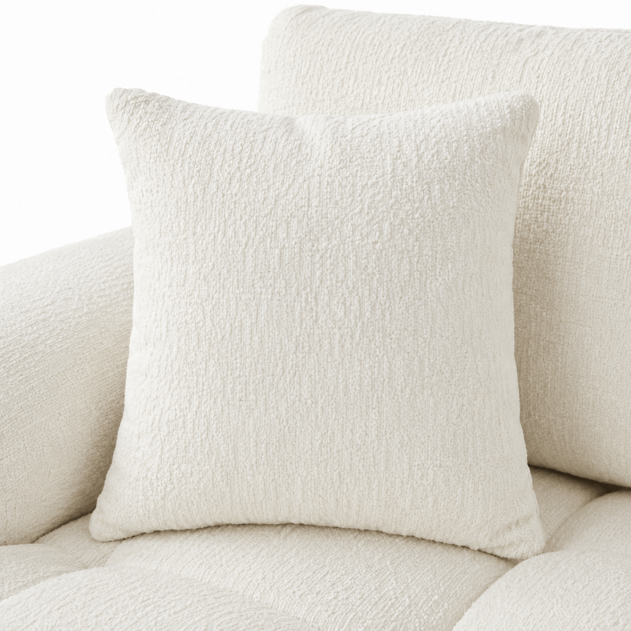 Furniture  -  Maeve U-Shape Ottoman Sofa - Cream  -  60486573