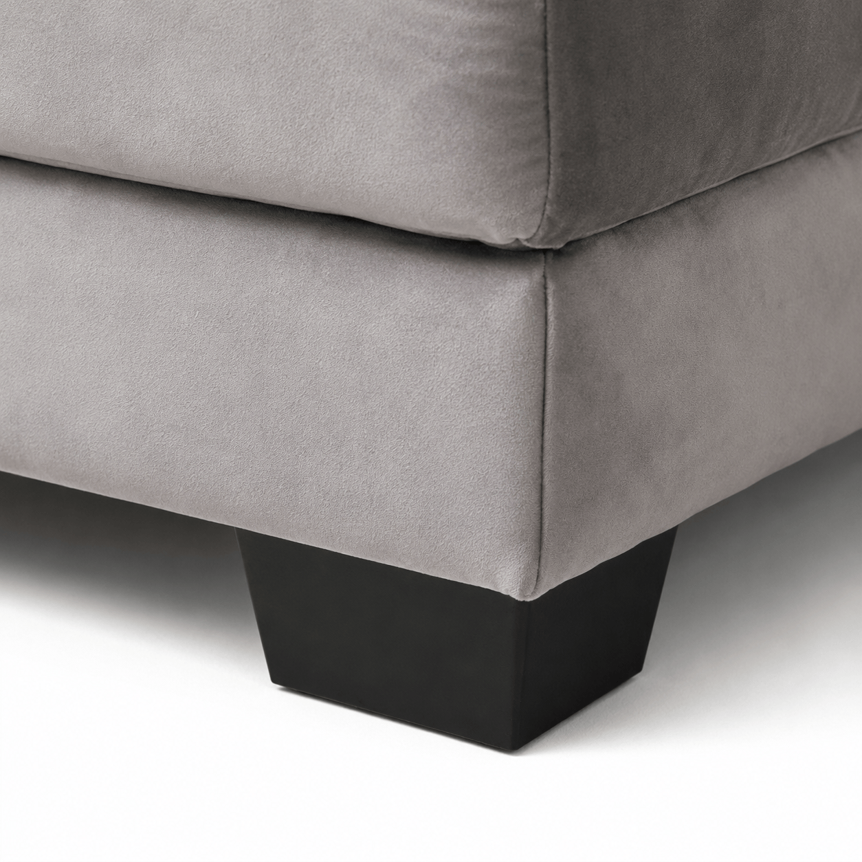 Furniture  -  Maeve U-Shape Ottoman Sofa - Grey  -  60486574