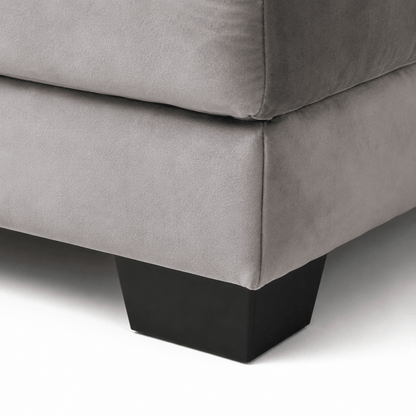 Furniture  -  Maeve U-Shape Ottoman Sofa - Grey  -  60486574