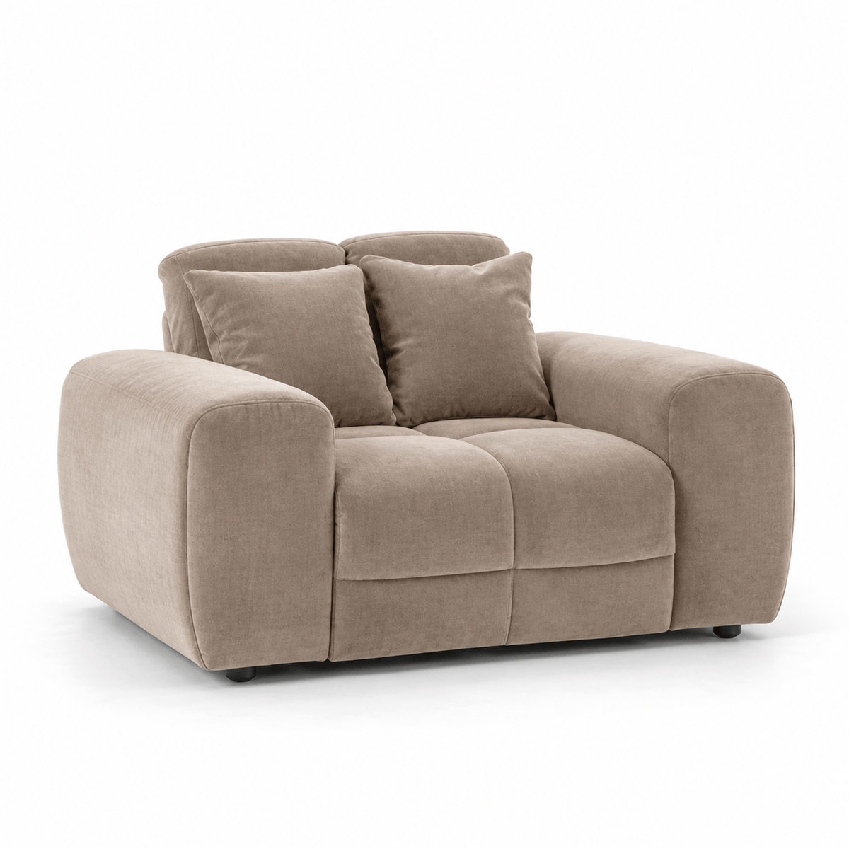 Furniture  -  Maine Armchair - Latte (Special Order)  -  60487620