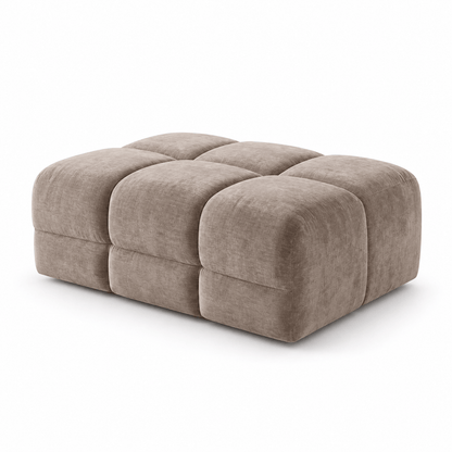 Furniture  -  Maine Footstool - Latte (Special Order)  -  60487621