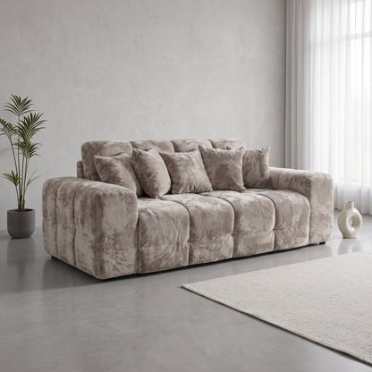 Maine 3 Seater Sofa - Mocha