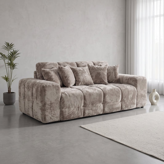 Maine 3 Seater Sofa - Mocha