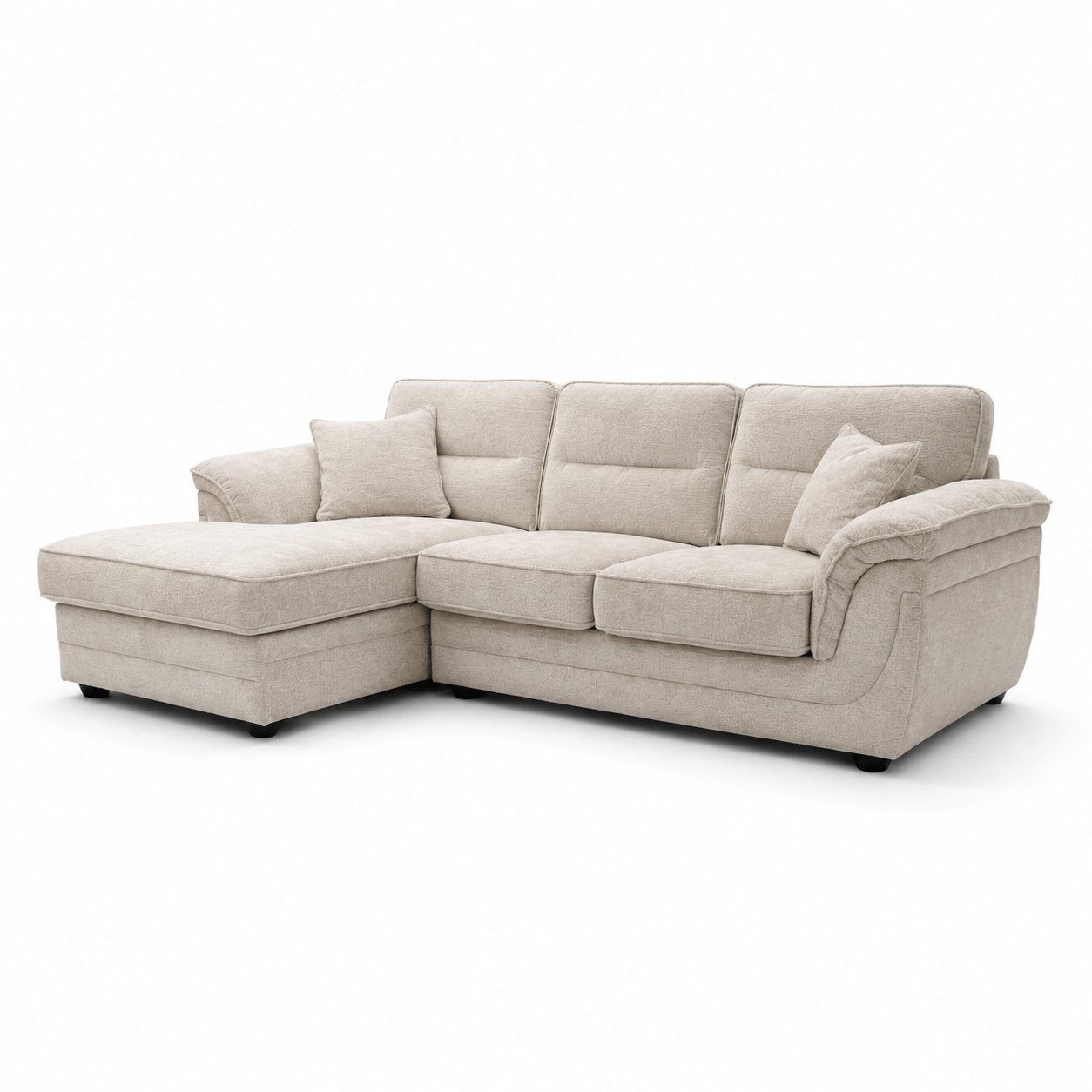 Furniture  -  Outlet Margot LHF Chaise Sofa - Champagne  -  60486617