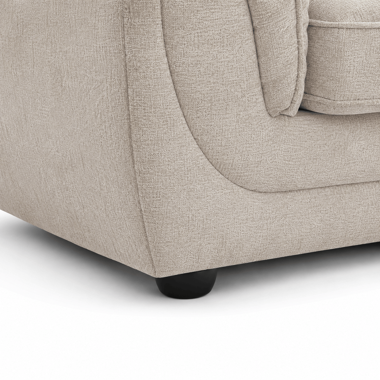 Furniture  -  Outlet Margot RHF Chaise Sofa - Champagne  -  60486579