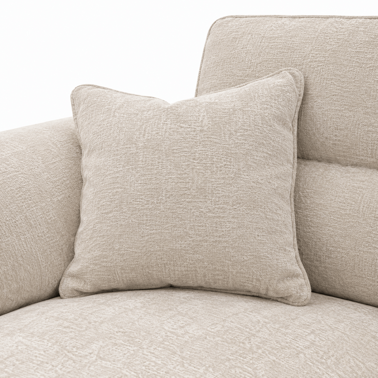 Furniture  -  Outlet Margot RHF Chaise Sofa - Champagne  -  60486579