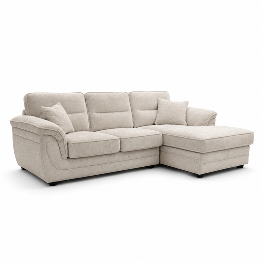 Furniture  -  Outlet Margot RHF Chaise Sofa - Champagne  -  60486579
