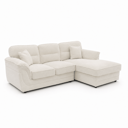 Furniture  -  Outlet Margot RHF Chaise Sofa - White  -  60486578