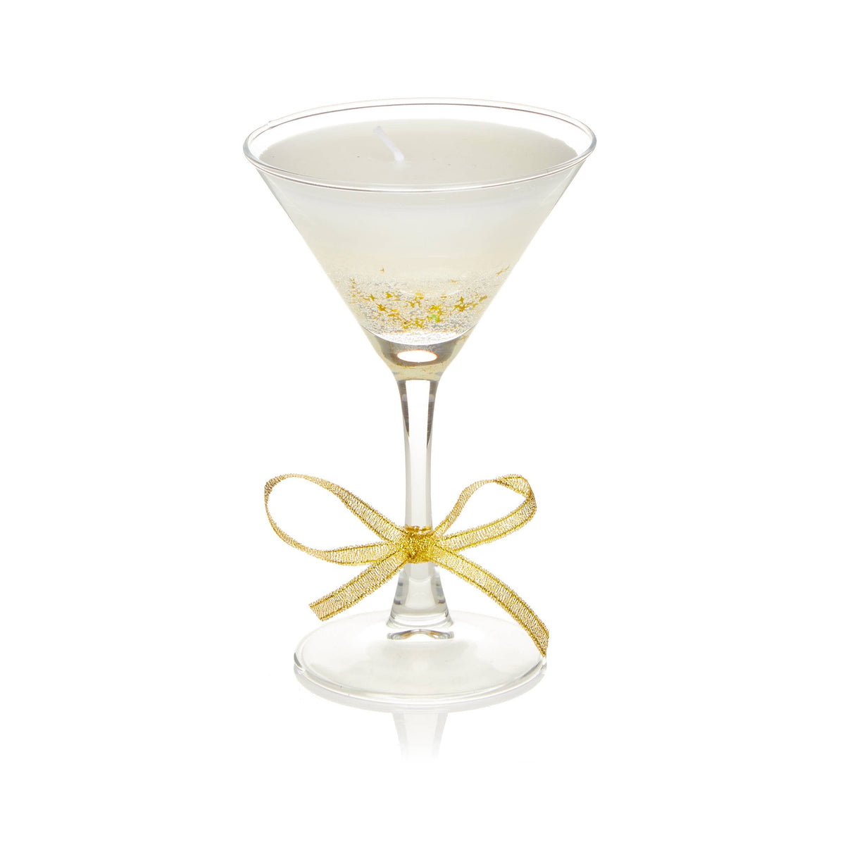 Christmas  -  Martini Glass Gel Candle - 16cm  -  60487760